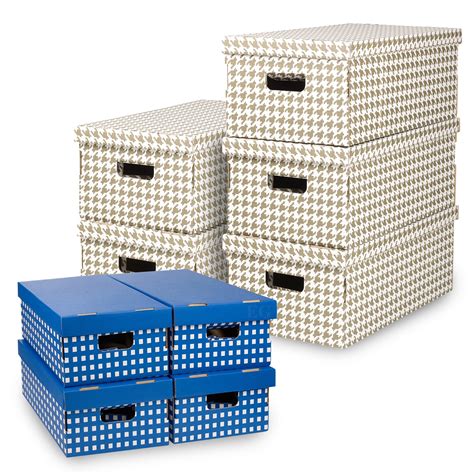 storage box with lid cardboard